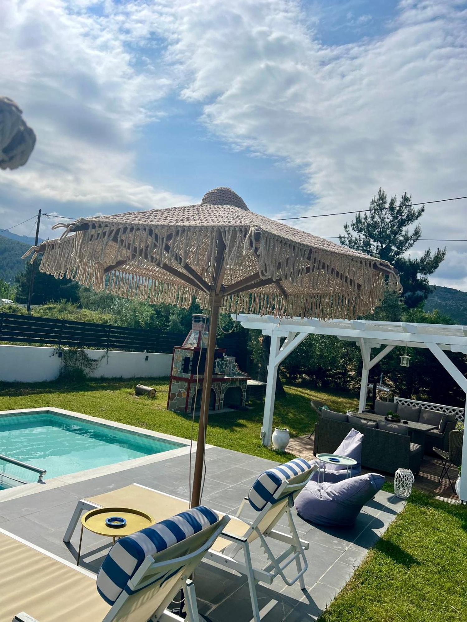 Fokas Luxury Villa Prinos  Exterior photo